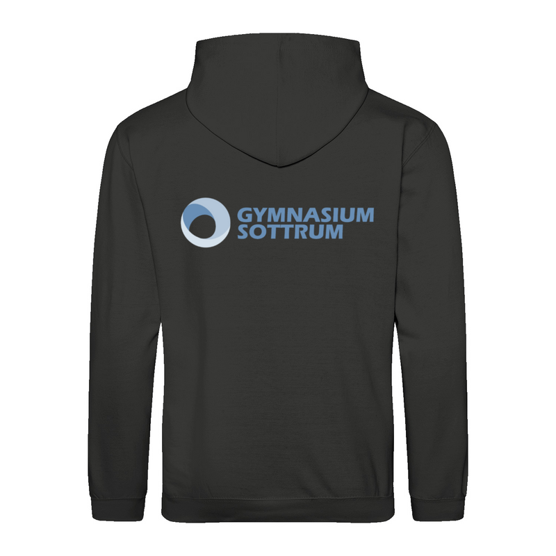 Premium Unisex Hoodie mit großem Rückenlogo (Gym Sottrum)-zoom-