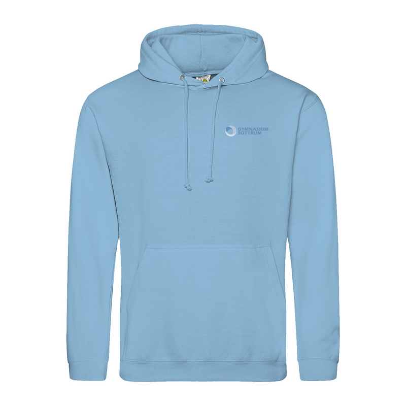 Premium Unisex Hoodie mit großem Rückenlogo (Gym Sottrum)-zoom-