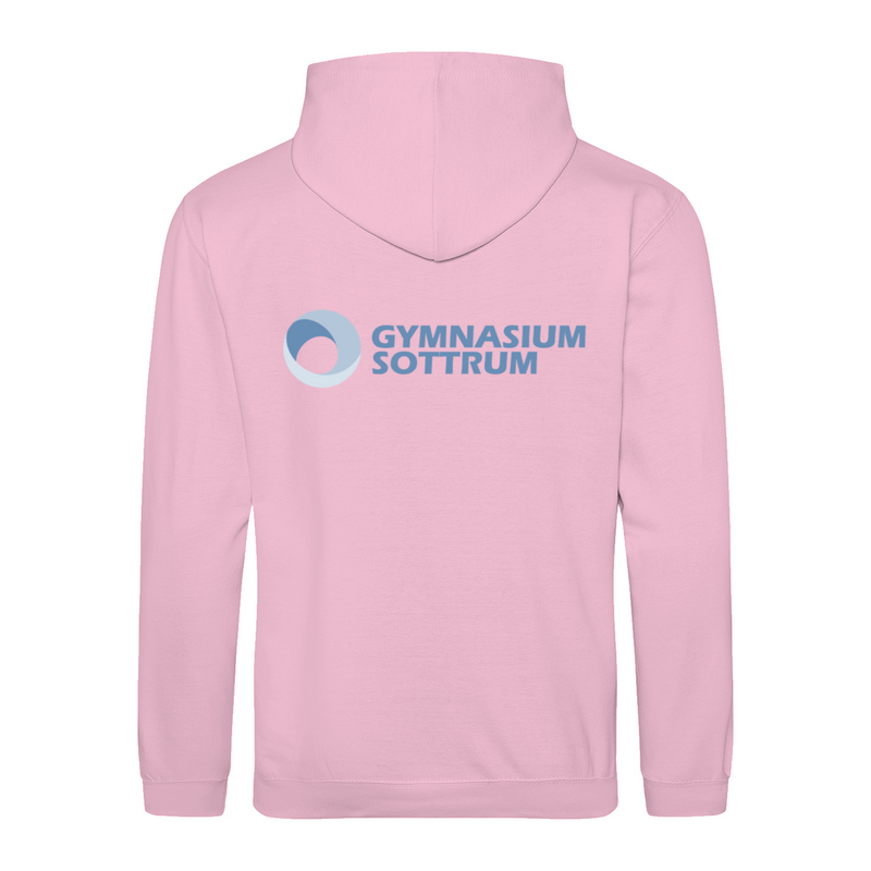 Premium Unisex Hoodie mit großem Rückenlogo (Gym Sottrum)-zoom-