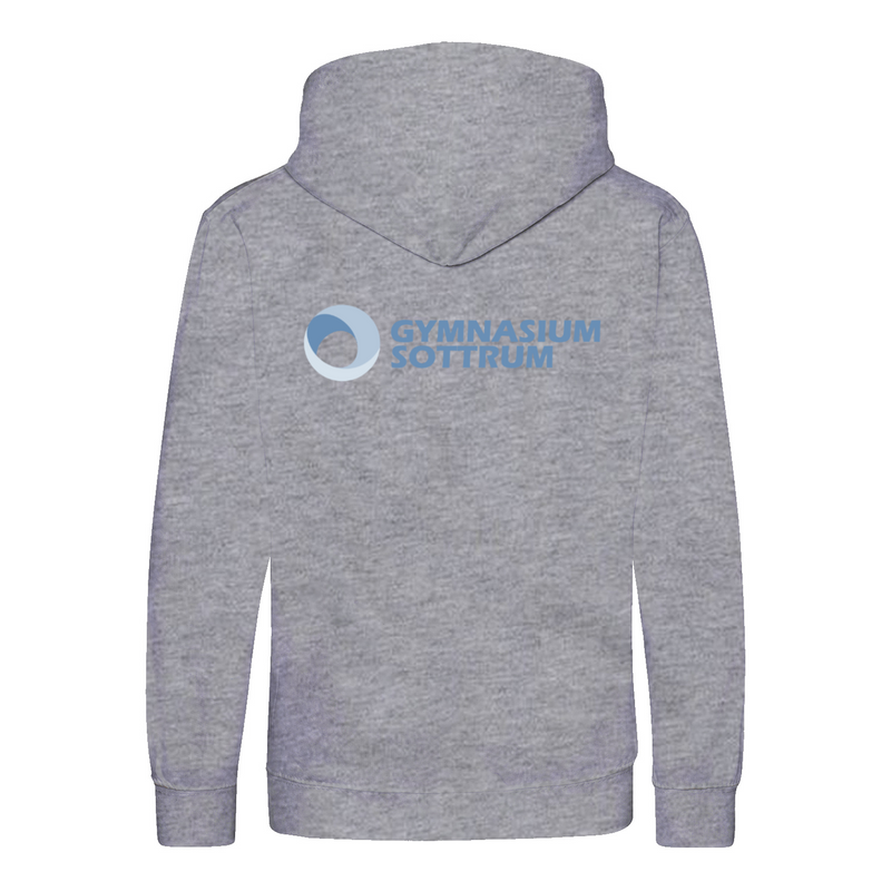 Premium Kinder Hoodie mit großem Rückenlogo (Gym Sottrum)-zoom-