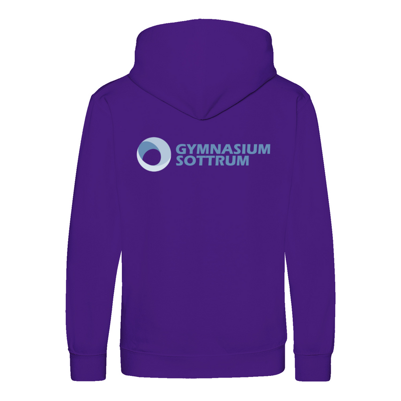 Premium Kinder Hoodie mit großem Rückenlogo (Gym Sottrum)-zoom-