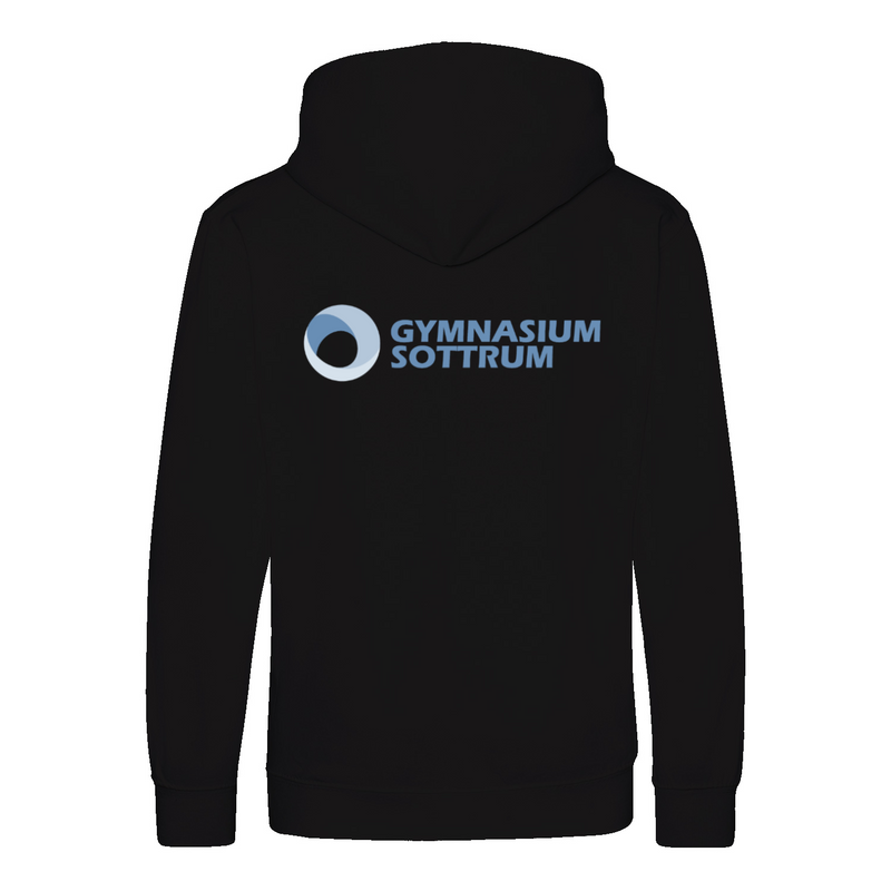 Premium Kinder Hoodie mit großem Rückenlogo (Gym Sottrum)-zoom-