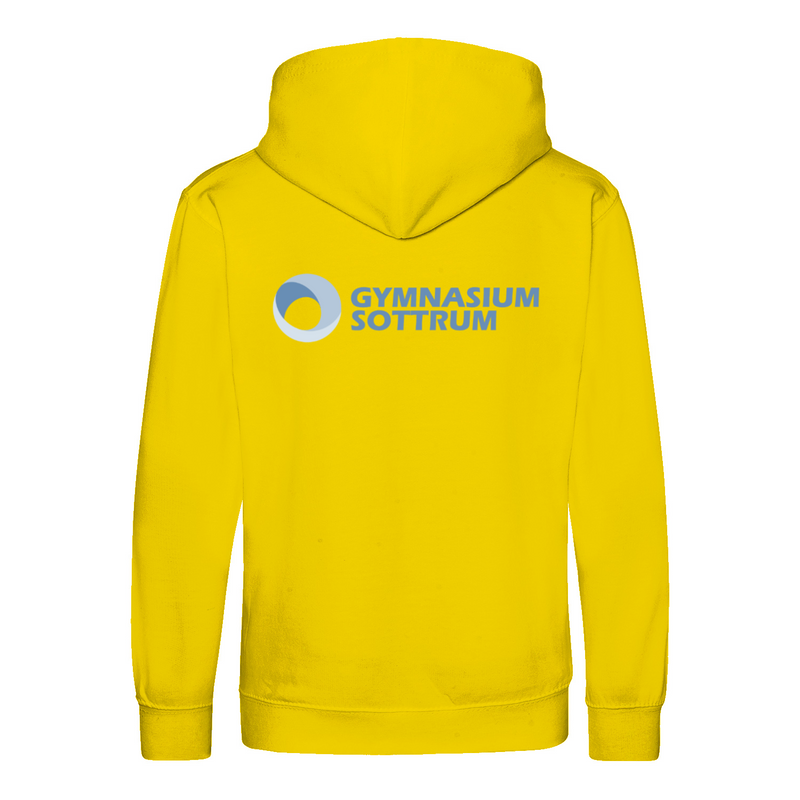 Premium Kinder Hoodie mit großem Rückenlogo (Gym Sottrum)-zoom-