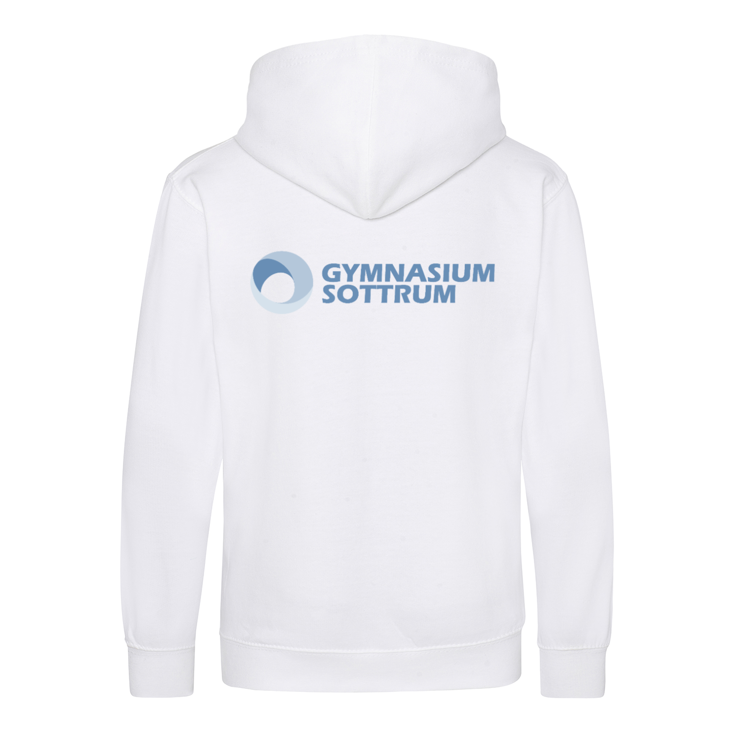 Premium Kinder Hoodie mit großem Rückenlogo (Gym Sottrum)-2