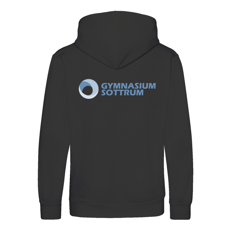 Premium Kinder Hoodie mit großem Rückenlogo (Gym Sottrum)-zoom-