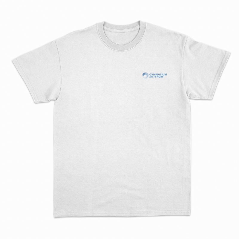 Premium Unisex T-Shirt mit großem Rückenlogo (Gym Sottrum)-zoom-