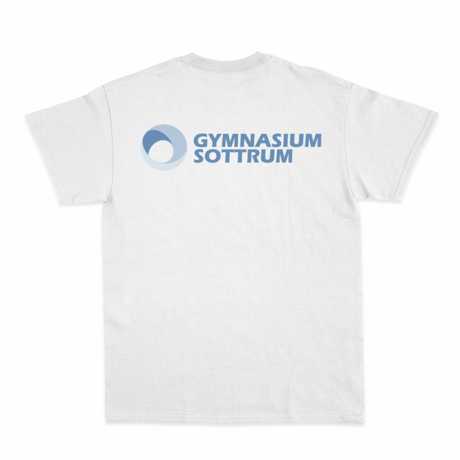 Premium Unisex T-Shirt mit großem Rückenlogo (Gym Sottrum)-zoom-2