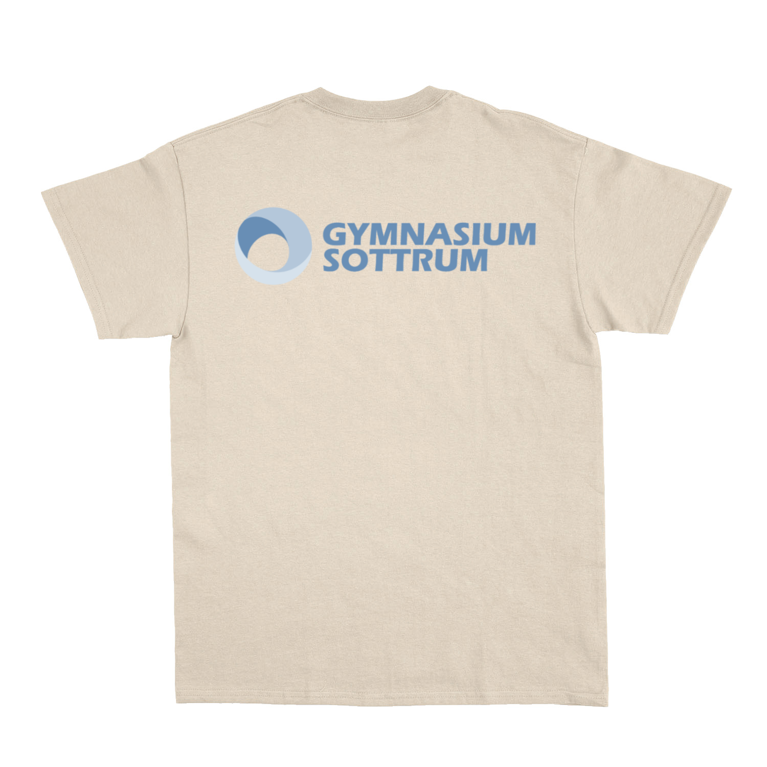 Premium Unisex T-Shirt mit großem Rückenlogo (Gym Sottrum)-7