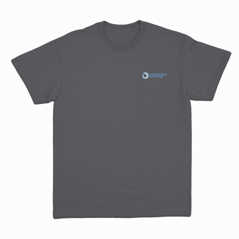 Premium Unisex T-Shirt mit großem Rückenlogo (Gym Sottrum)-zoom-