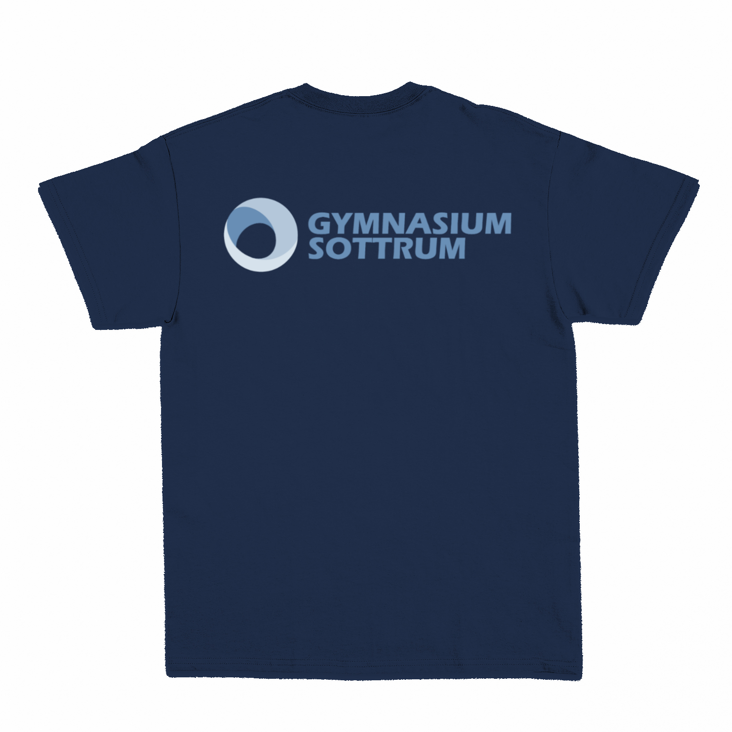 Premium Unisex T-Shirt mit großem Rückenlogo (Gym Sottrum)-29