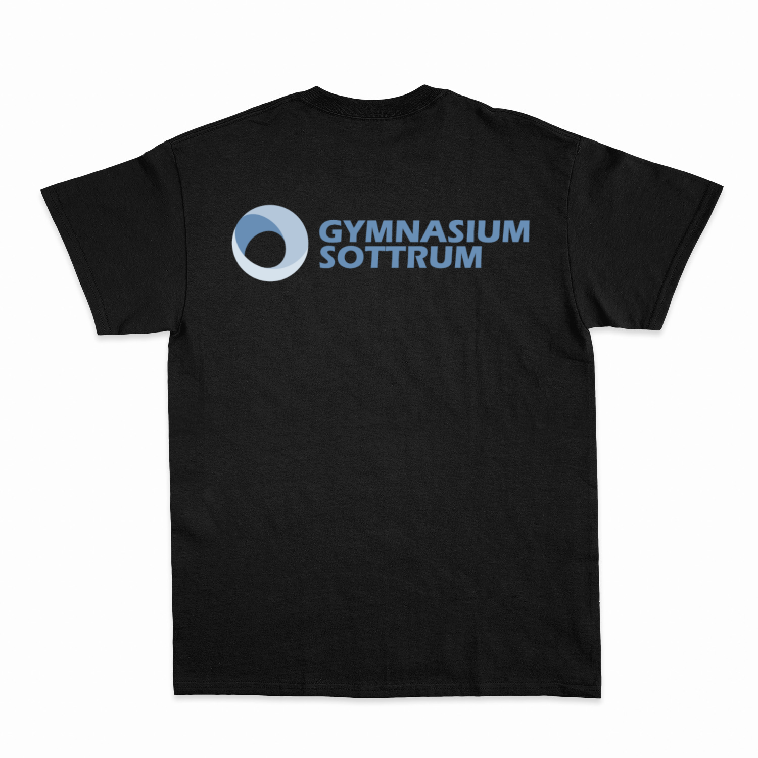 Premium Unisex T-Shirt mit großem Rückenlogo (Gym Sottrum)-25