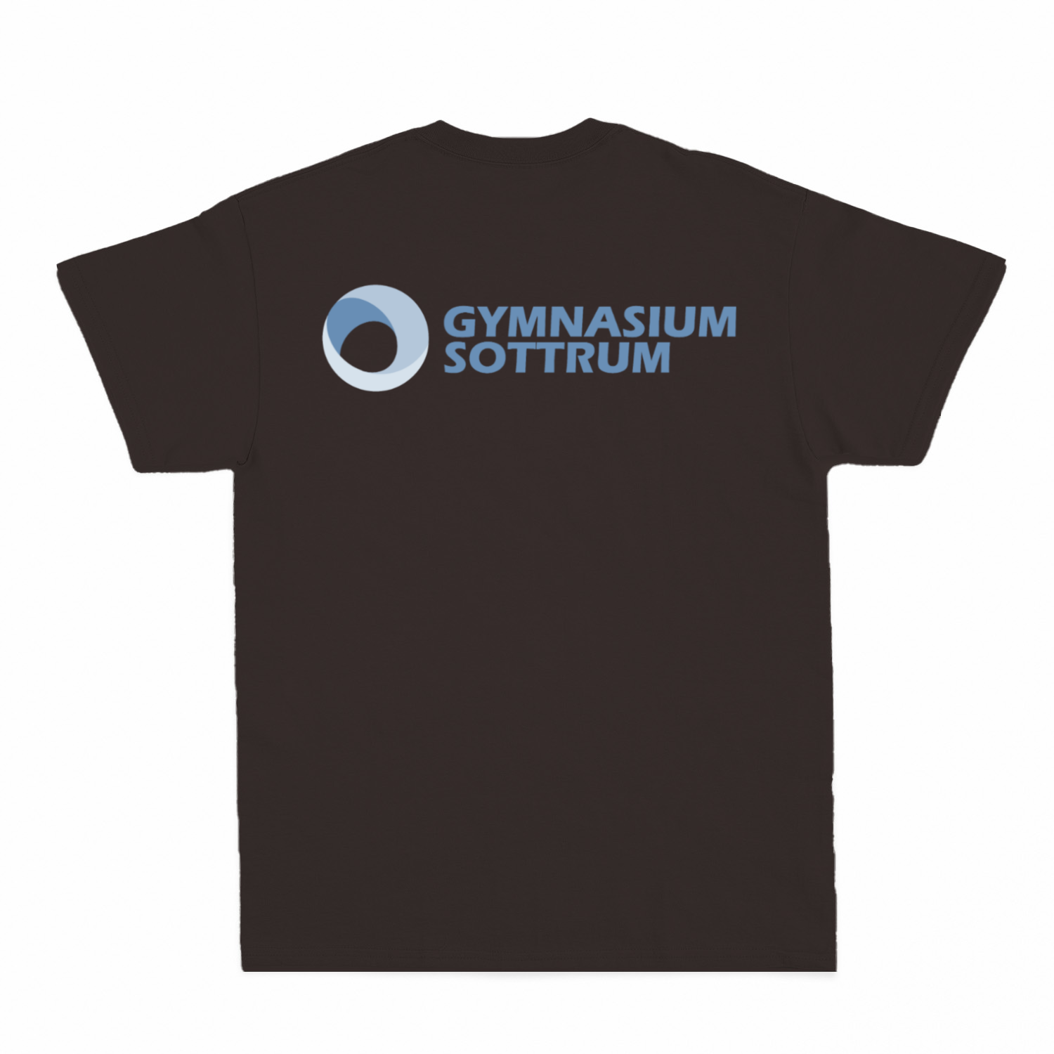 Premium Unisex T-Shirt mit großem Rückenlogo (Gym Sottrum)-47