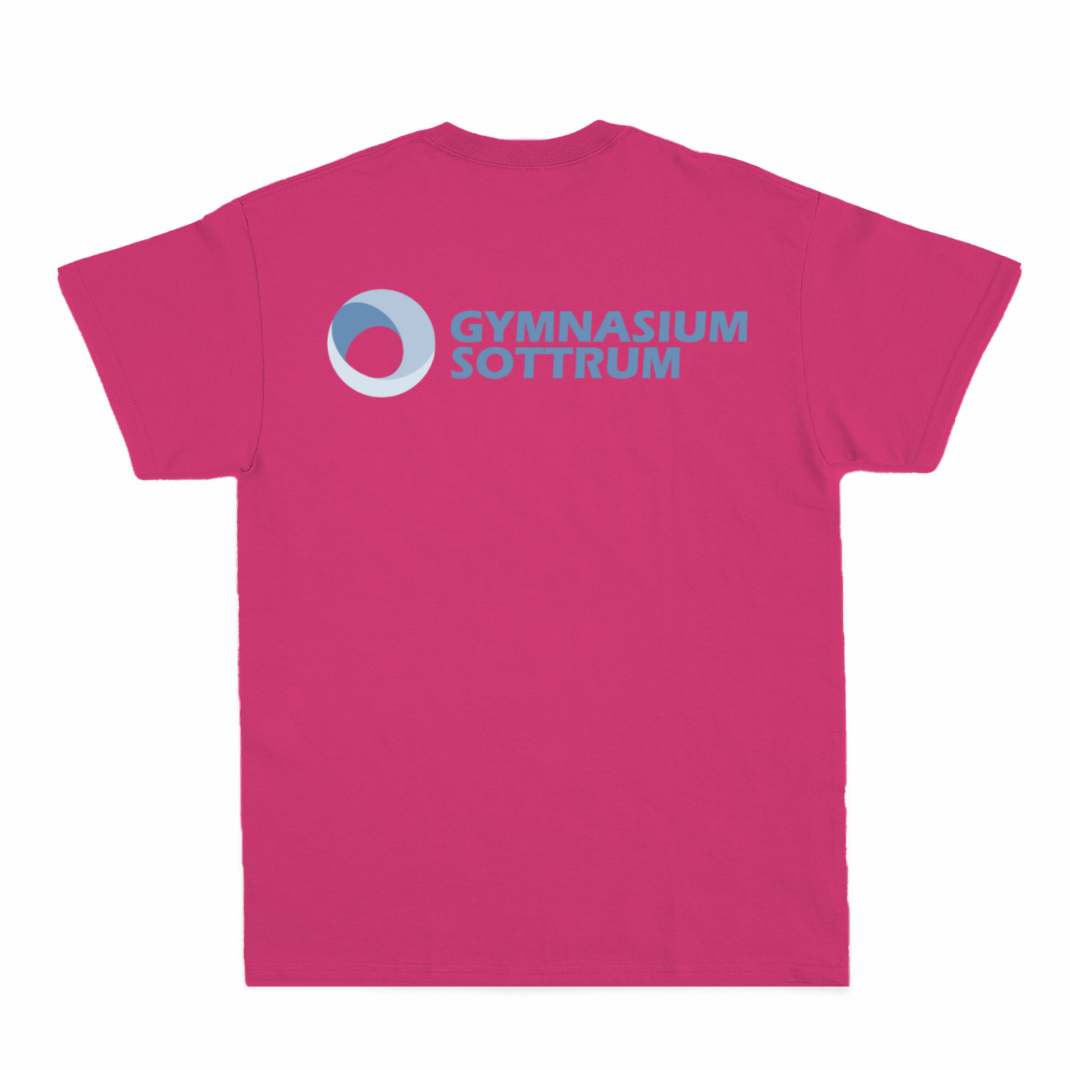Premium Unisex T-Shirt mit großem Rückenlogo (Gym Sottrum)-41