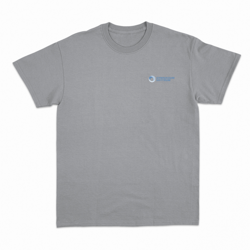 Premium Unisex T-Shirt mit großem Rückenlogo (Gym Sottrum)-zoom-