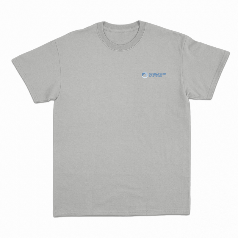 Premium Unisex T-Shirt mit großem Rückenlogo (Gym Sottrum)-zoom-