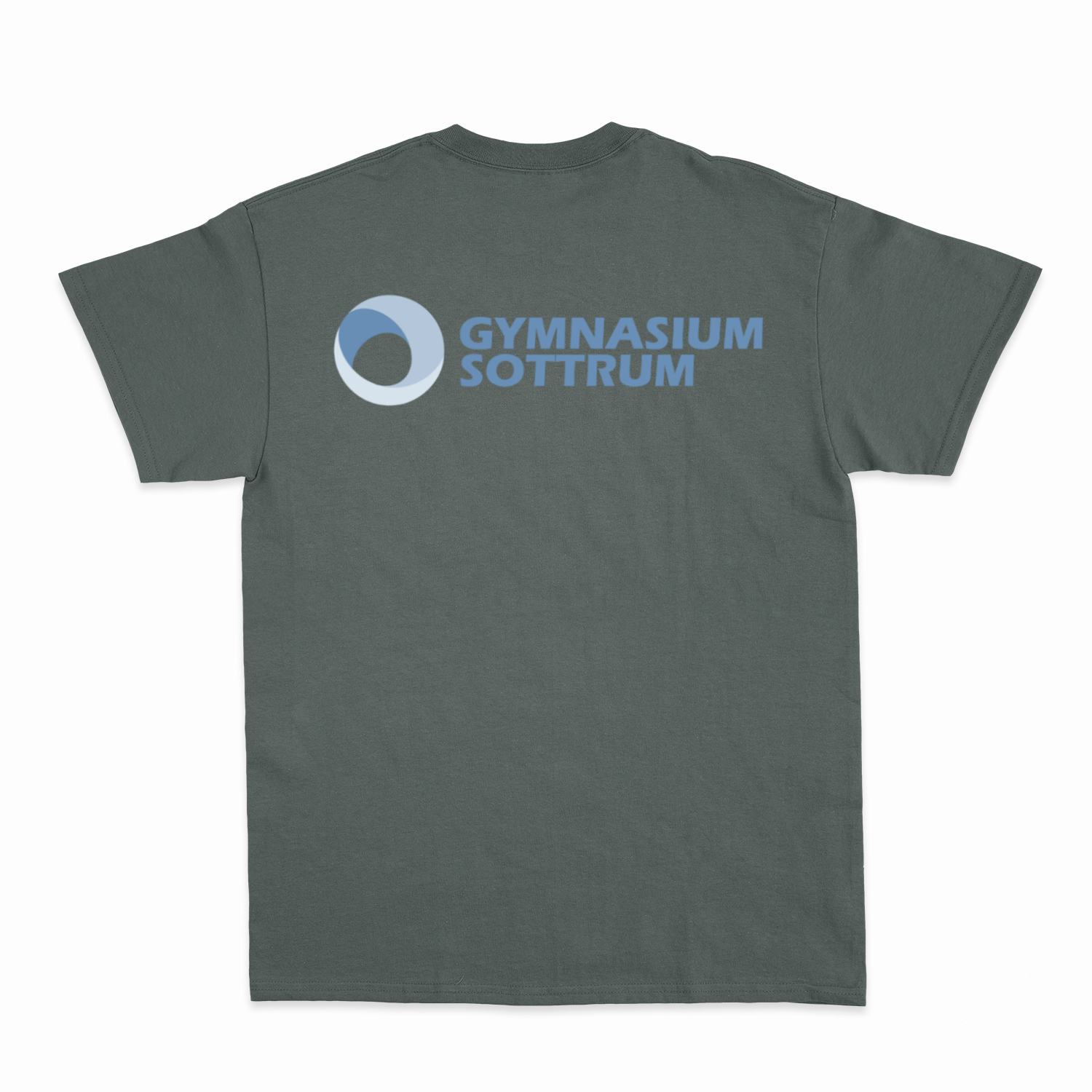 Premium Unisex T-Shirt mit großem Rückenlogo (Gym Sottrum)-zoom-23