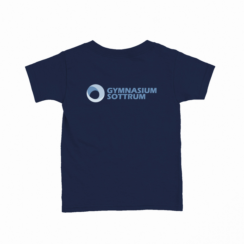 Premium Kinder T-Shirt mit großem Rückenlogo (Gym Sottrum)-zoom-