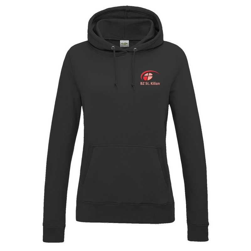 Hoodie tailliert ,,Maja" helles Logo (St. Kilian)-zoom-