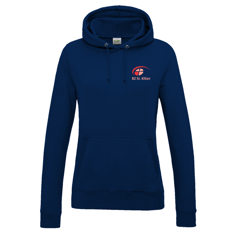 Hoodie tailliert ,,Maja" helles Logo (St. Kilian)-zoom-