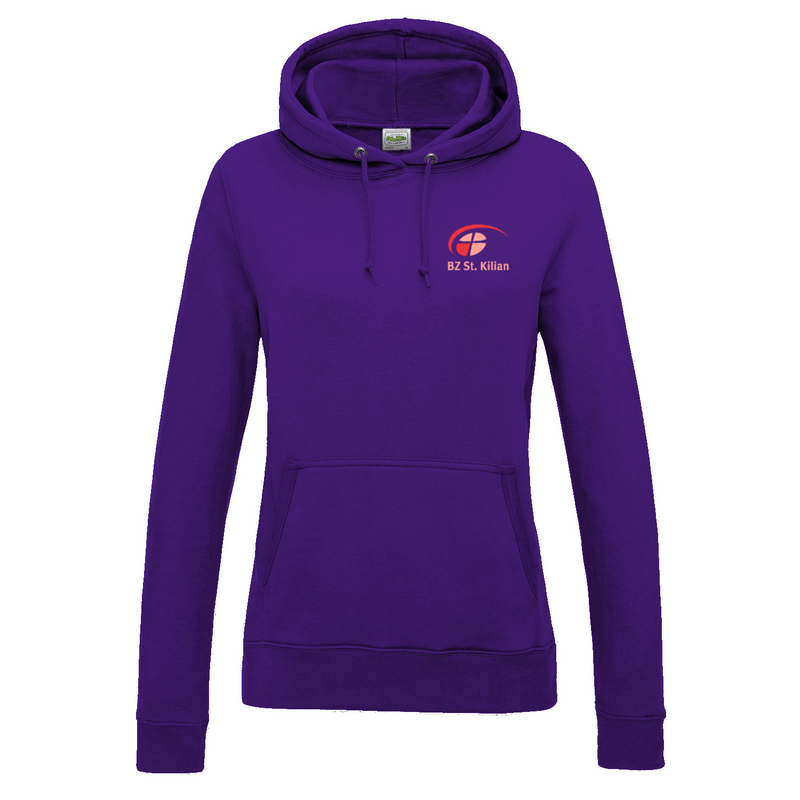 Hoodie tailliert ,,Maja" helles Logo (St. Kilian)-zoom-