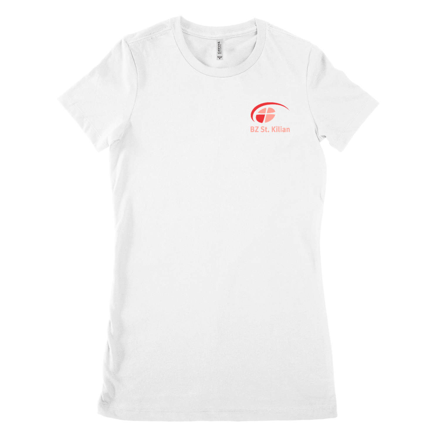 T-Shirt tailliert ,,Heidi" helles Logo (St. Kilian)-2
