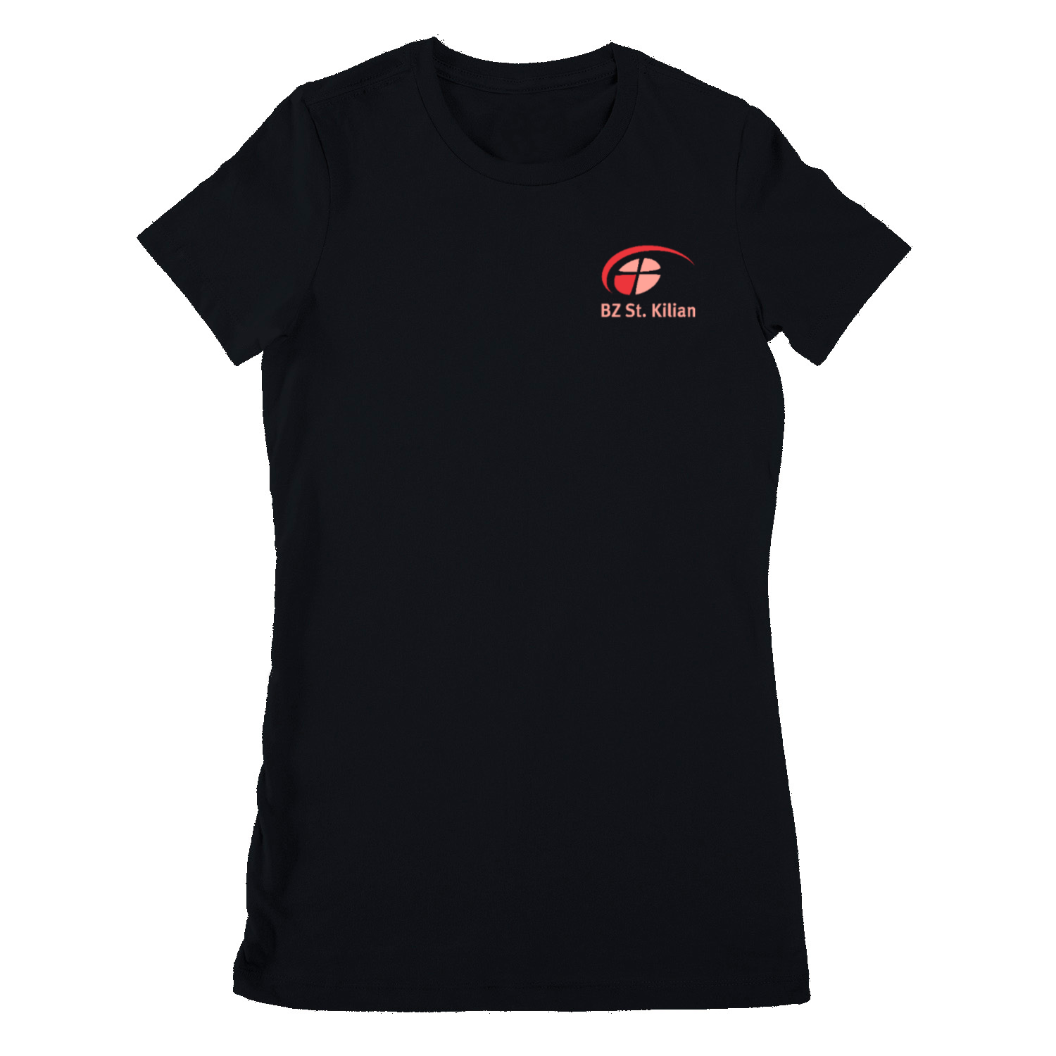 T-Shirt tailliert ,,Heidi" helles Logo (St. Kilian)-5