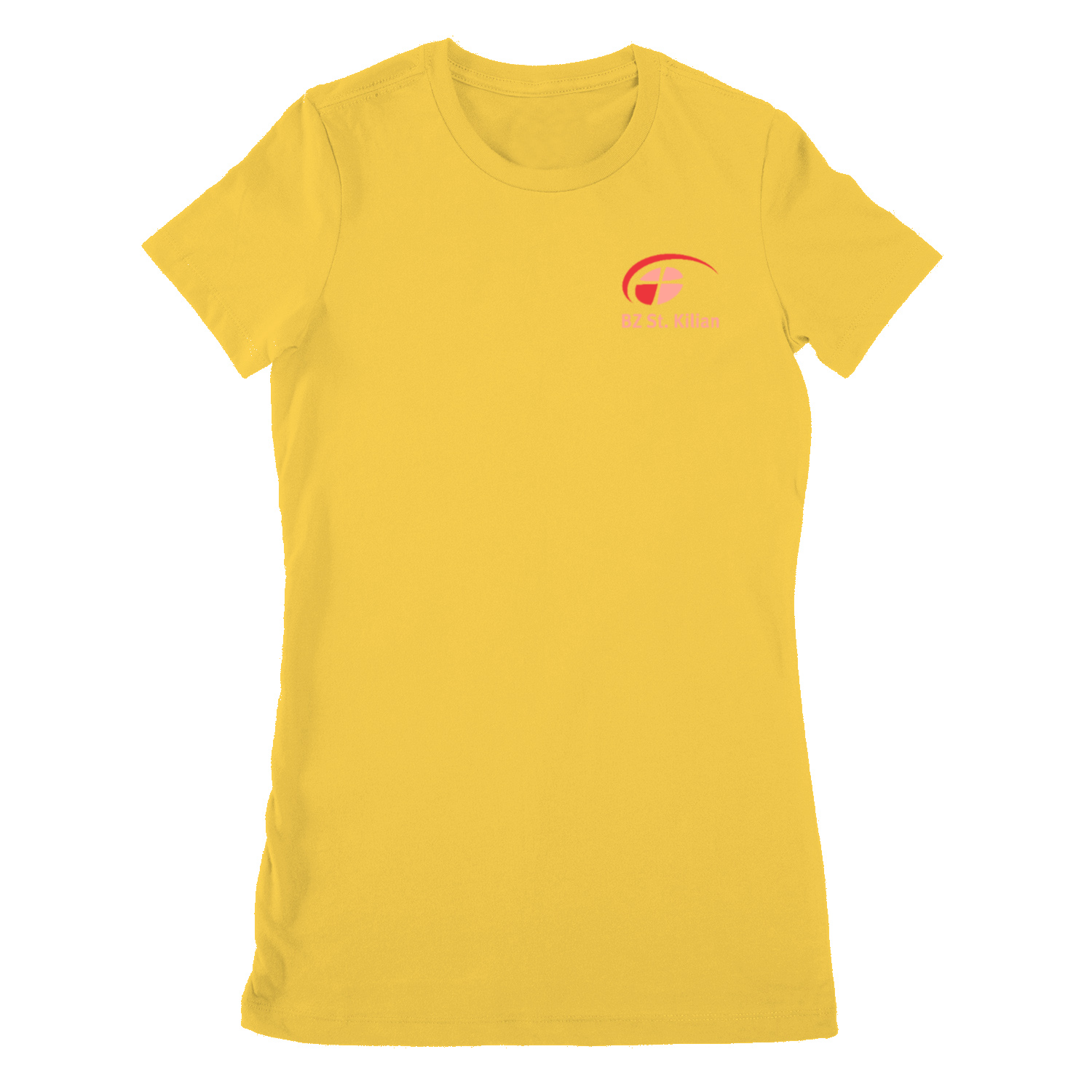 T-Shirt tailliert ,,Heidi" helles Logo (St. Kilian)-6