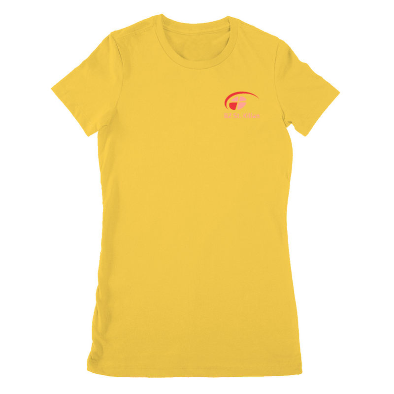 T-Shirt tailliert ,,Heidi" helles Logo (St. Kilian)-zoom-