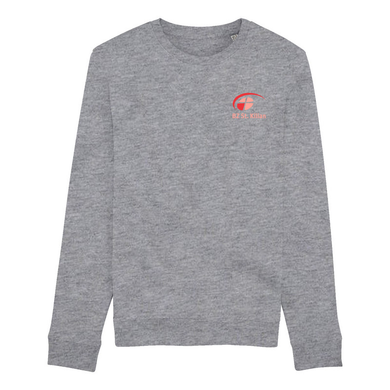 Unisex Bio Sweatshirt ,,Benjamin" helles Logo (St. Kilian)-zoom-