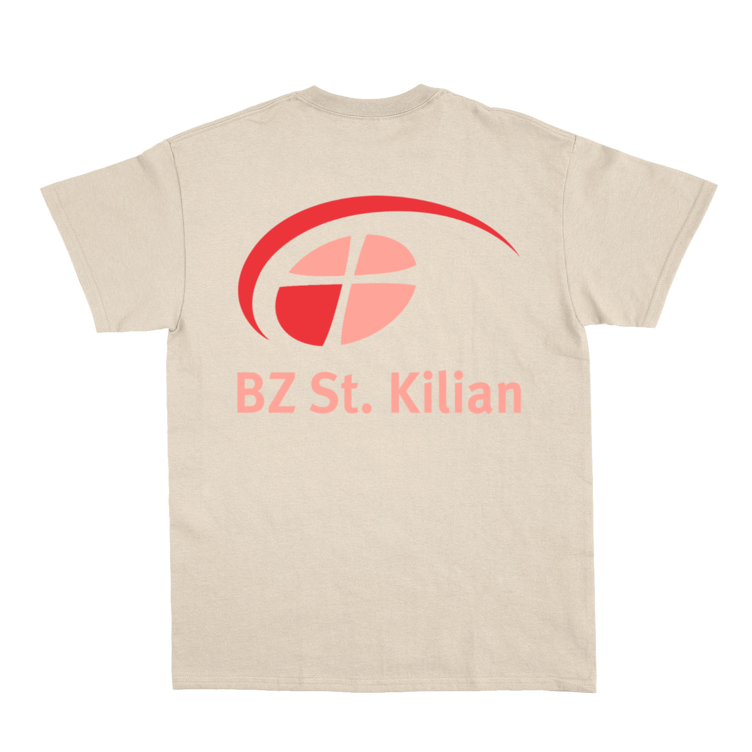 Unisex T-Shirt ,,Peter" mit großem hellem Rückenlogo (St. Kilian)-7