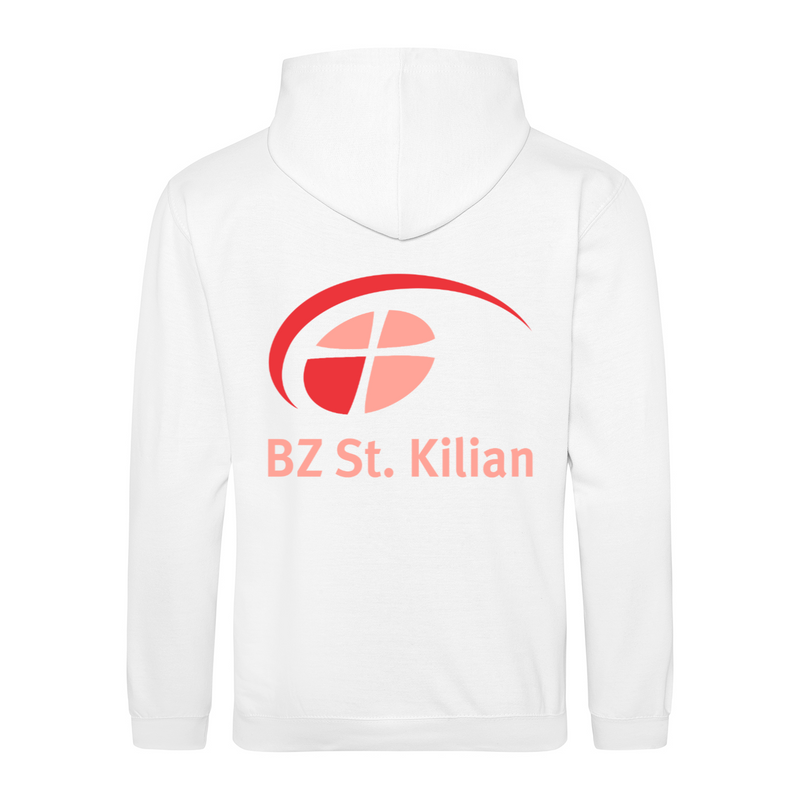 Unisex Hoodie ,,Willi" mit großem hellem Rückenlogo (St. Kilian)-zoom-