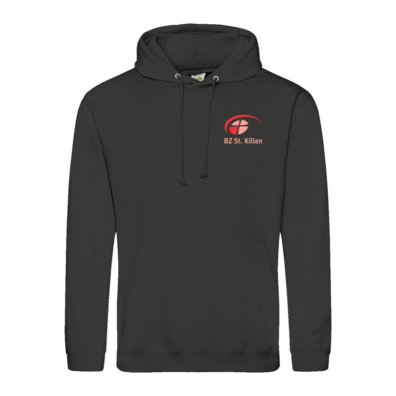 Unisex Hoodie ,,Willi" mit großem hellem Rückenlogo (St. Kilian)-zoom-