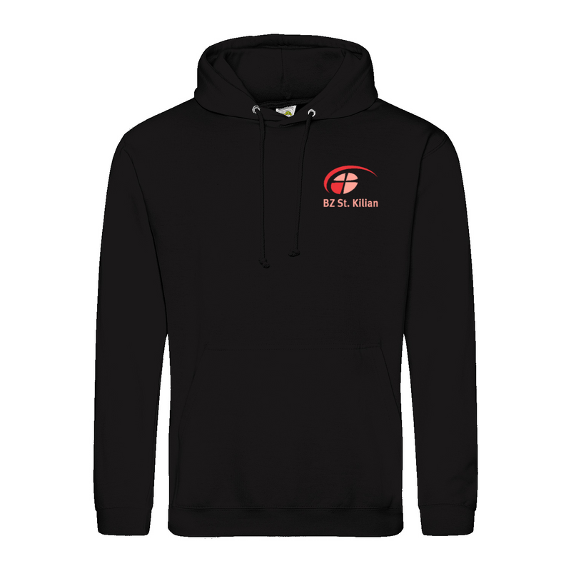 Unisex Hoodie ,,Willi" mit großem hellem Rückenlogo (St. Kilian)-zoom-