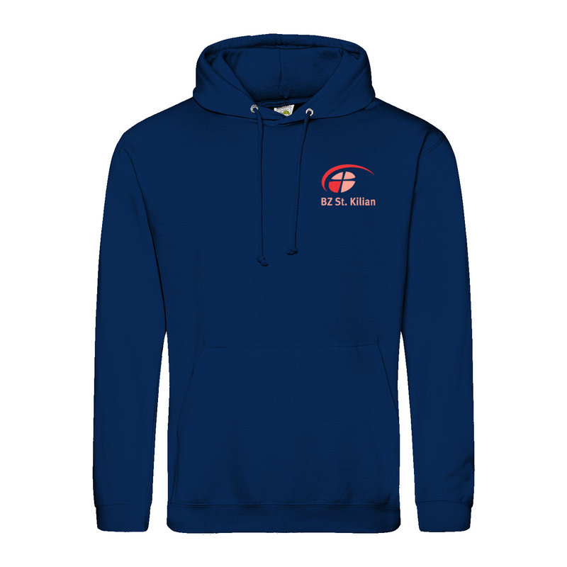 Unisex Hoodie ,,Willi" mit großem hellem Rückenlogo (St. Kilian)-zoom-