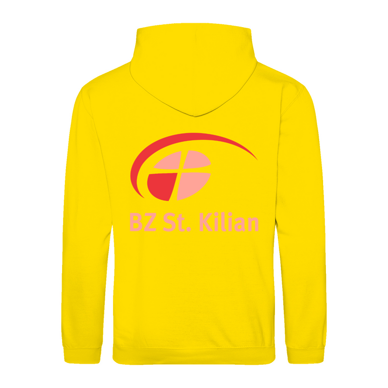 Unisex Hoodie ,,Willi" mit großem hellem Rückenlogo (St. Kilian)-zoom-