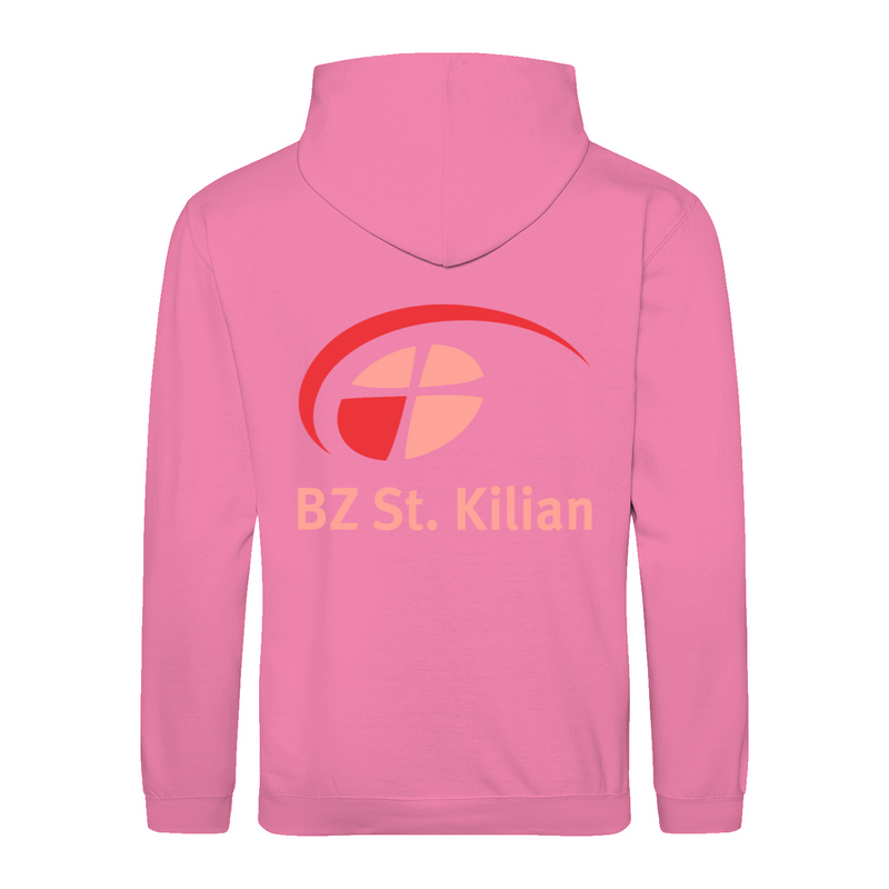 Unisex Hoodie ,,Willi" mit großem hellem Rückenlogo (St. Kilian)-zoom-