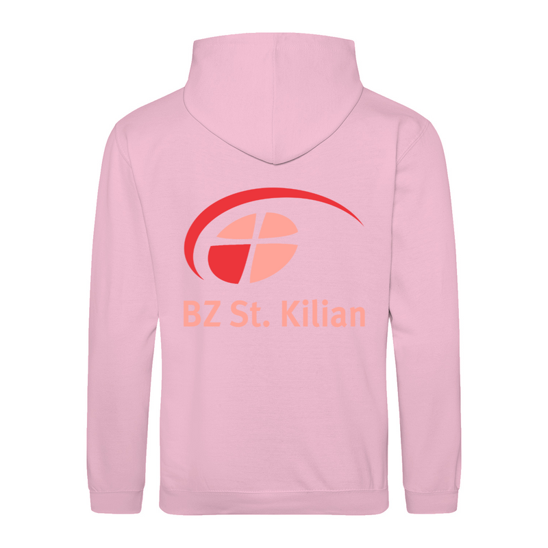 Unisex Hoodie ,,Willi" mit großem hellem Rückenlogo (St. Kilian)-zoom-