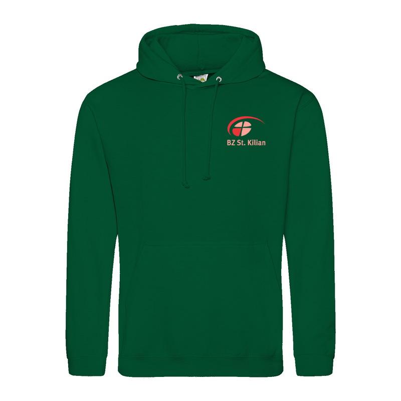 Unisex Hoodie ,,Willi" mit großem hellem Rückenlogo (St. Kilian)-zoom-