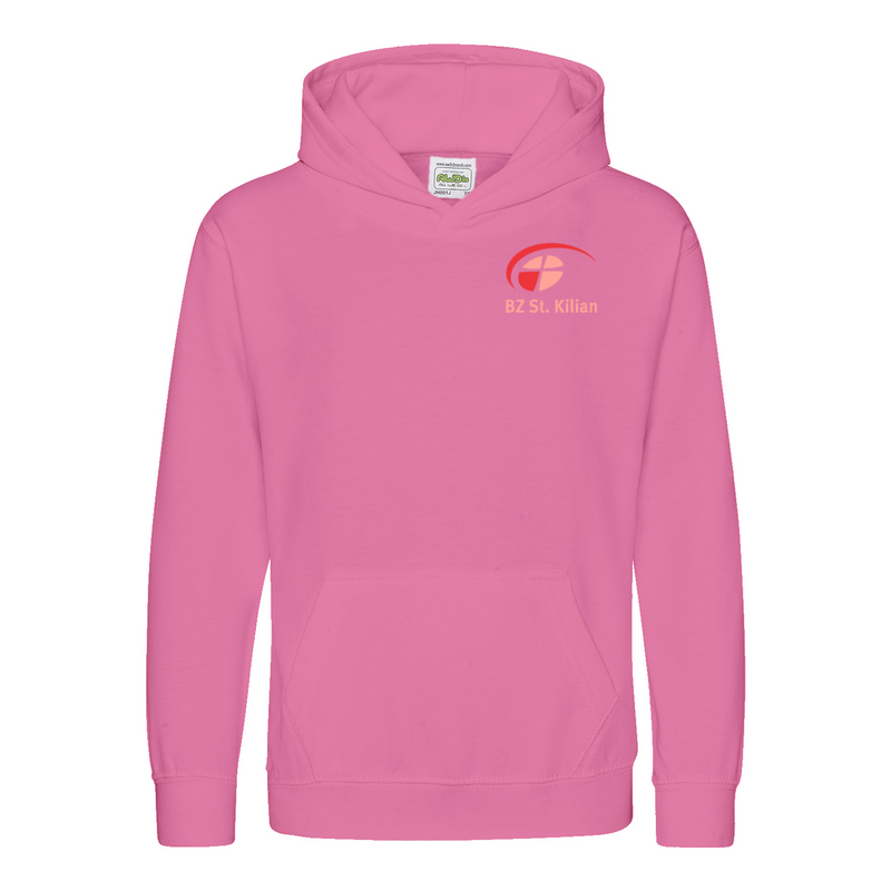 Kinder Hoodie "Junior Willi " mit großem hellem Rückenlogo (St. Kilian)-zoom-