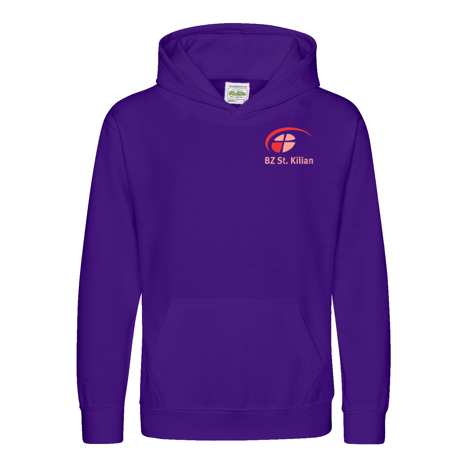 Kinder Hoodie "Junior Willi " mit großem hellem Rückenlogo (St. Kilian)-9