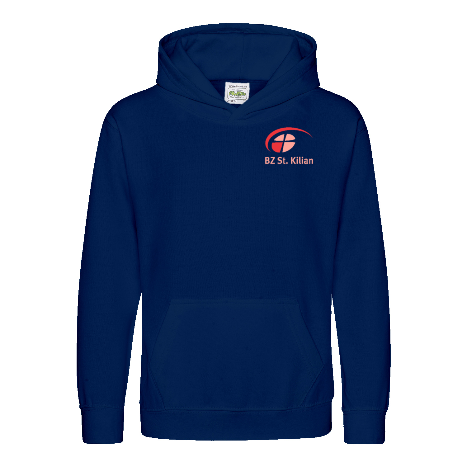 Kinder Hoodie "Junior Willi " mit großem hellem Rückenlogo (St. Kilian)-11
