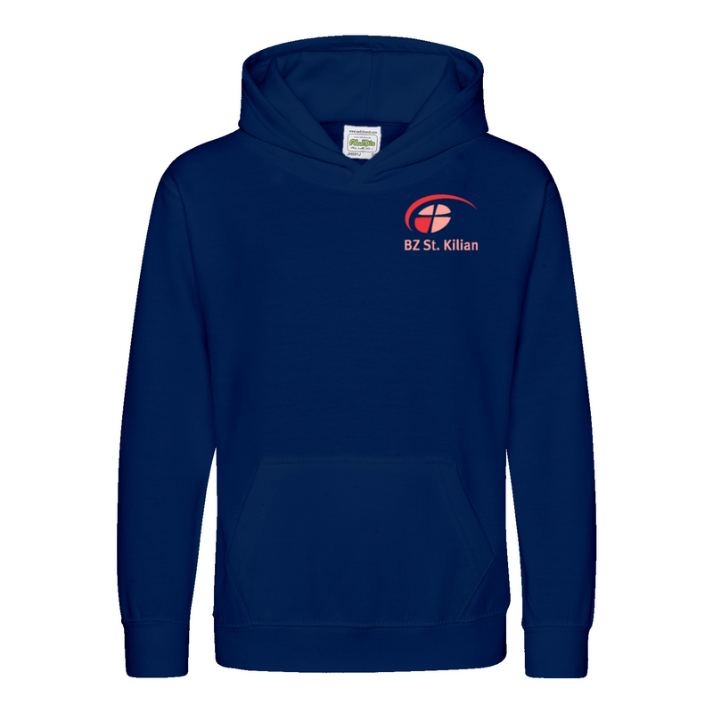 Kinder Hoodie "Junior Willi " mit großem hellem Rückenlogo (St. Kilian)-zoom-