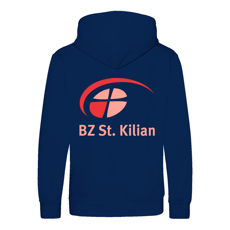 Kinder Hoodie "Junior Willi " mit großem hellem Rückenlogo (St. Kilian)-zoom-