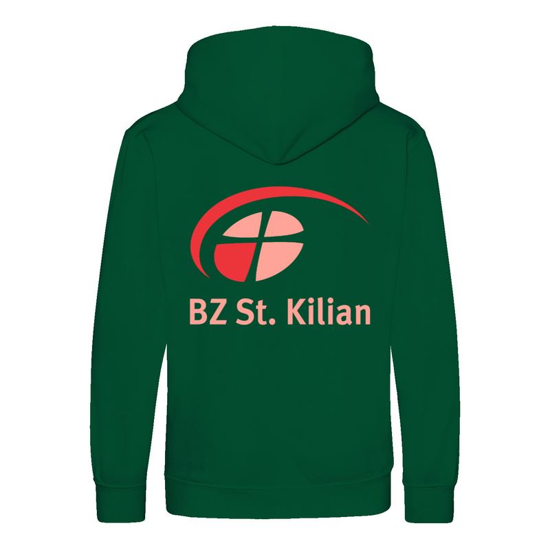 Kinder Hoodie "Junior Willi " mit großem hellem Rückenlogo (St. Kilian)-zoom-