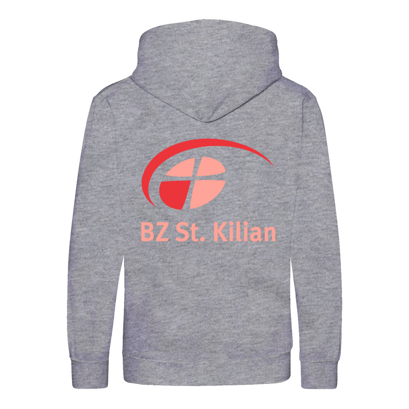 Kinder Hoodie "Junior Willi " mit großem hellem Rückenlogo (St. Kilian)-zoom-