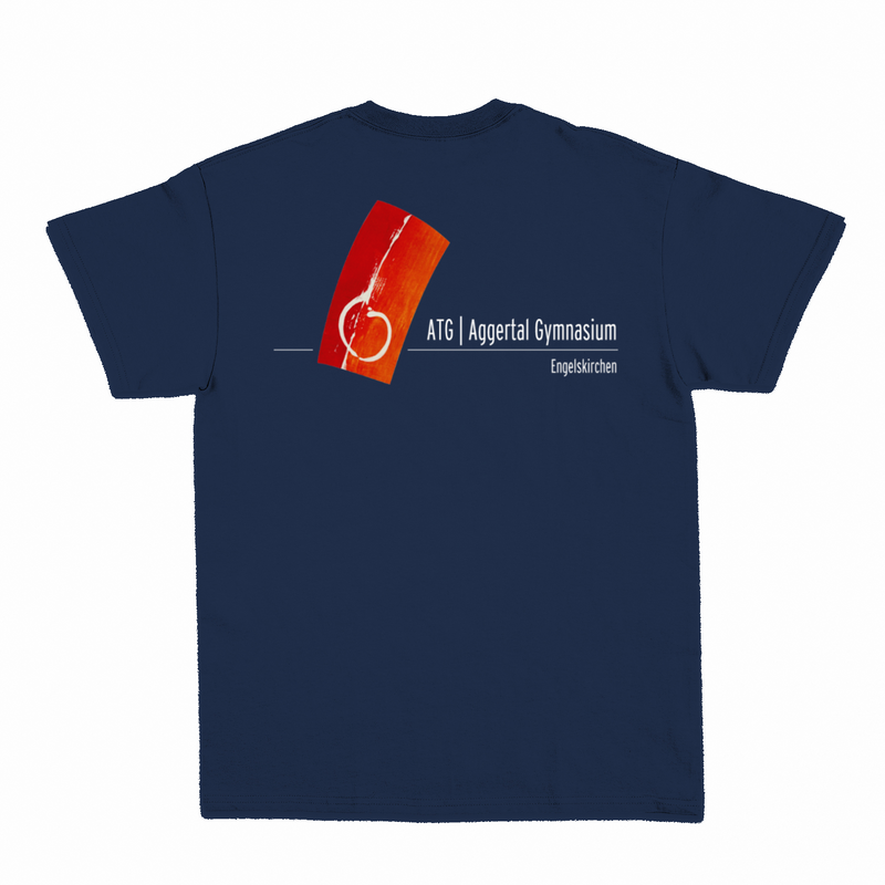 Unisex T-Shirt "Peter" mit großem Rückenlogo (Aggertal)-zoom-