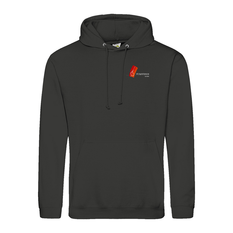 Unisex Hoodie "Willi" mit großem Rückenlogo (Aggertal)-zoom-