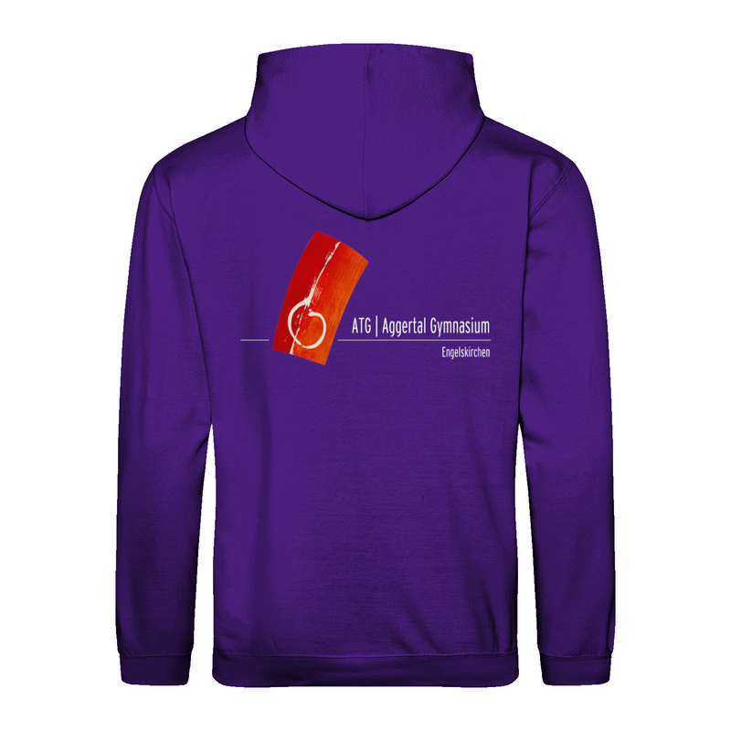 Unisex Hoodie "Willi" mit großem Rückenlogo (Aggertal)-zoom-