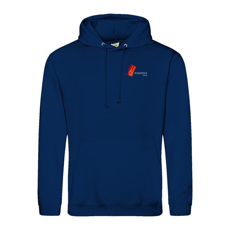 Unisex Hoodie "Willi" mit großem Rückenlogo (Aggertal)-zoom-