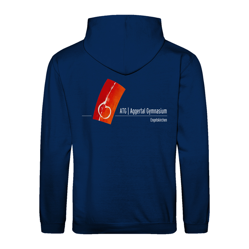 Unisex Hoodie "Willi" mit großem Rückenlogo (Aggertal)-zoom-
